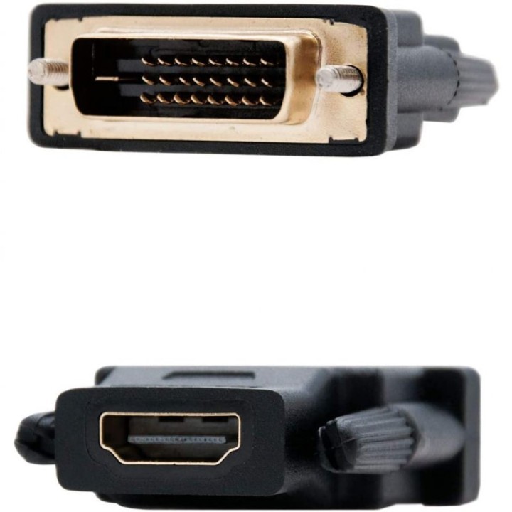 Nanocable Adaptador DVI-D a HDMI Macho/Hembra