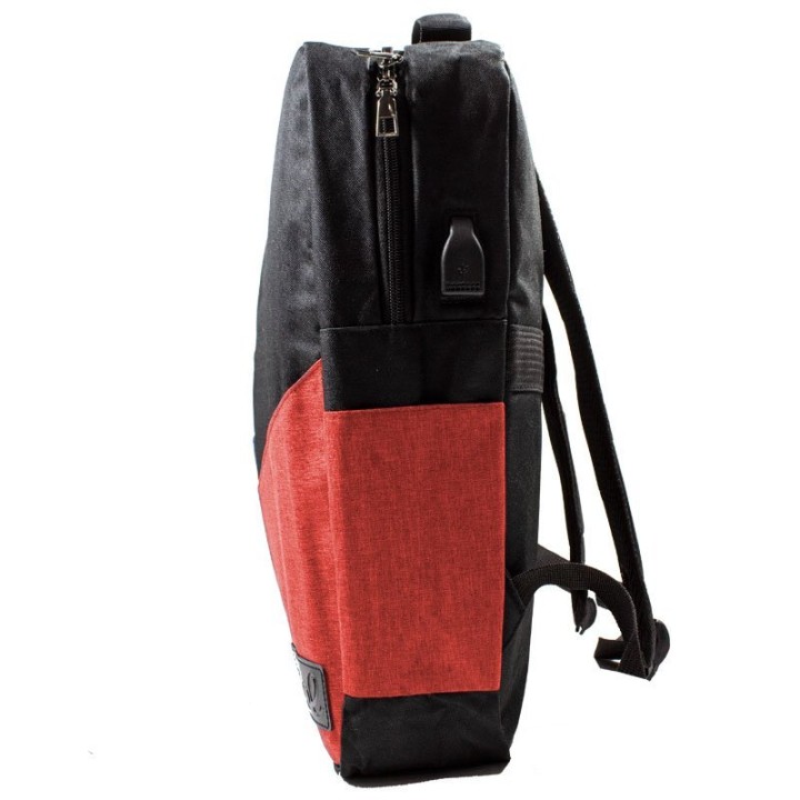 Cool Portland Mochila Negra/Roja para Portátil hasta 16"