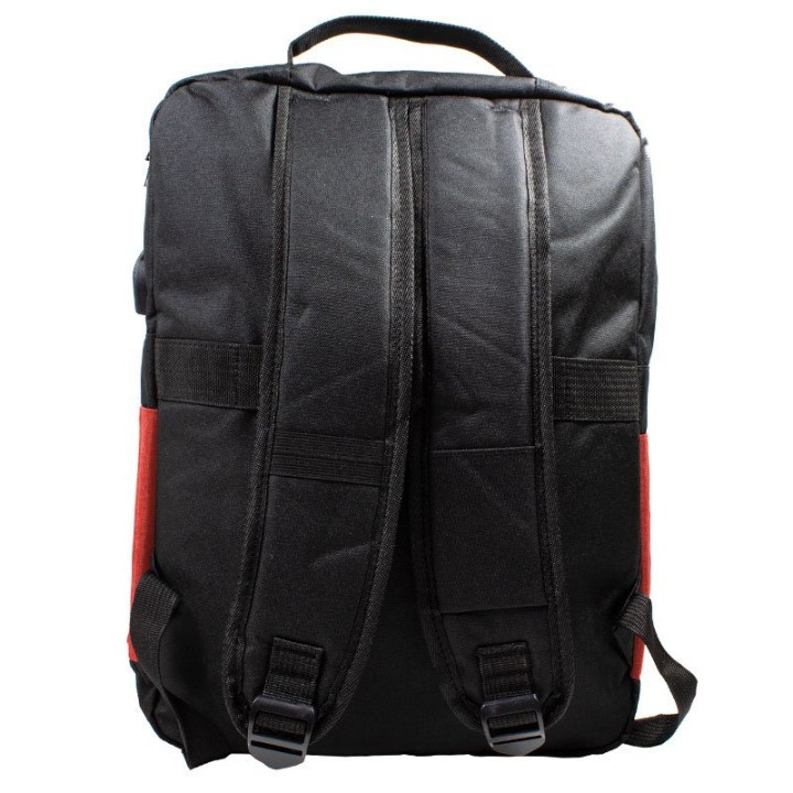 Cool Portland Mochila Negra/Roja para Portátil hasta 16"