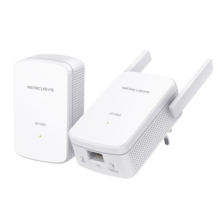 Mercusys MP510 KIT Powerline Red Eléctrica AV1000 + Wifi N300 Mbps Gigabit