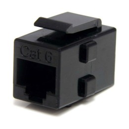 StarTech Acoplador Keystone RJ45 Negro