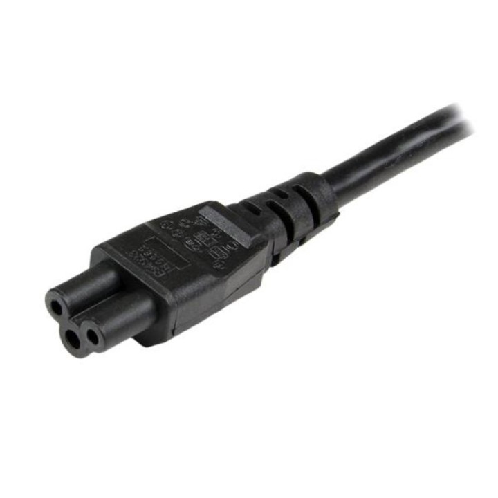 StarTech Cable Schuko CEE7 a C5 Trebol 3 Clavijas 1m