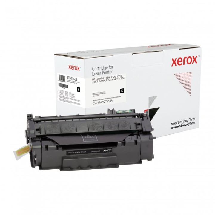 Xerox Tóner Compatible con HP Q5949A/Q7553A Negro