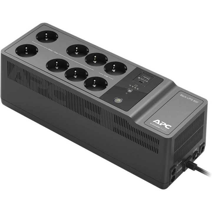 APC BE850G2-GR SAI 850VA 8 x Schucko + 2 x USB