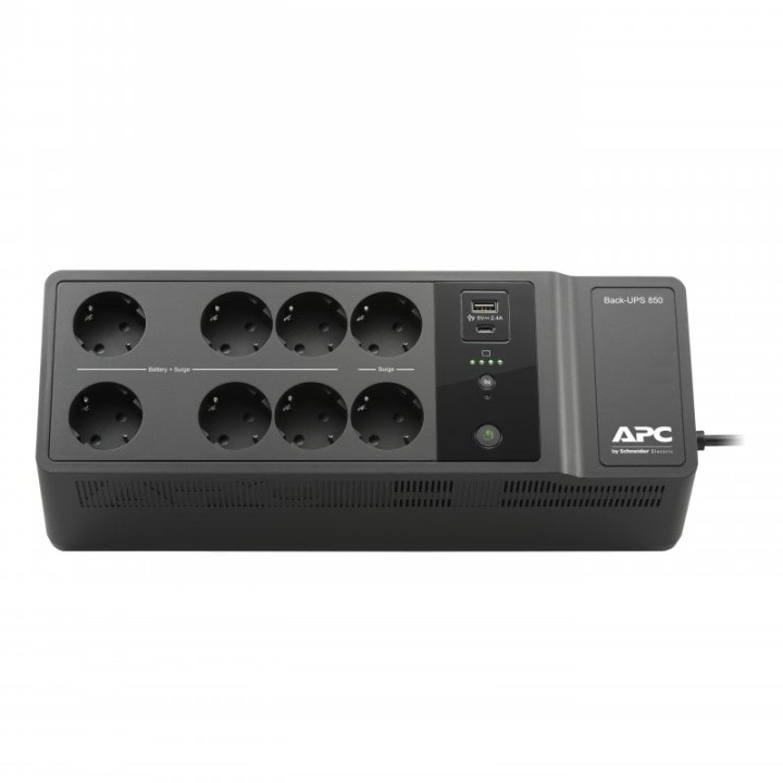 APC BE850G2-GR SAI 850VA 8 x Schucko + 2 x USB