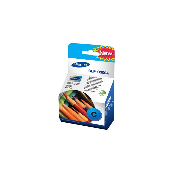 Toner Samsung Laser Cian 1000 páginas (CLP-C300A)