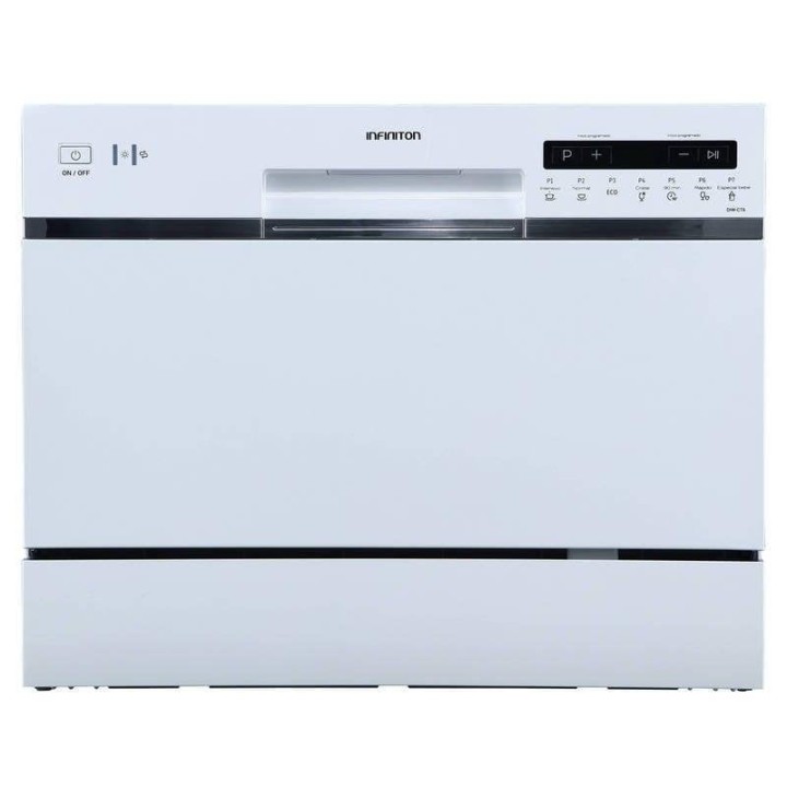 Infiniton DIW-CT6 Lavavajillas Capacidad 6 Cubiertos F Blanco