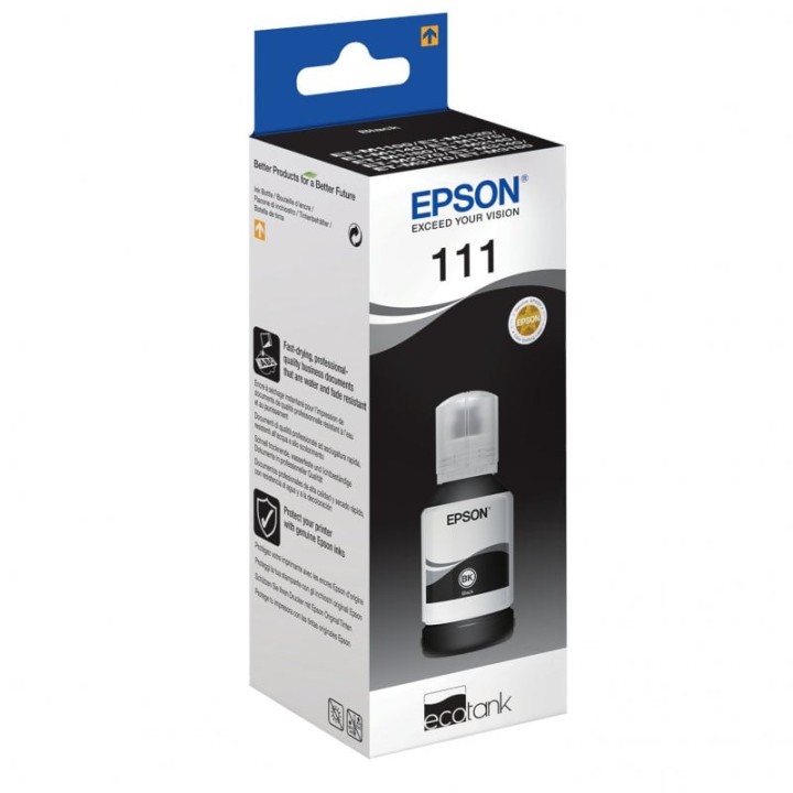 Epson 111 EcoTank Botella de Tinta Original Negro