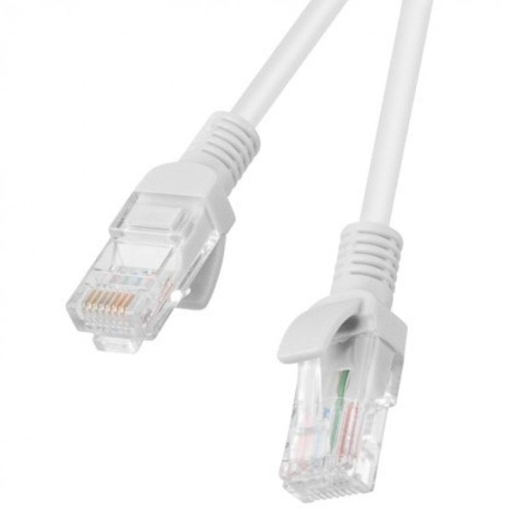 Lanberg Cable de Red RJ45 UTP Cat.5e 25cm Gris