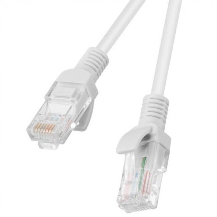 Lanberg Cable de Red RJ45 UTP Cat.6 25cm Gris