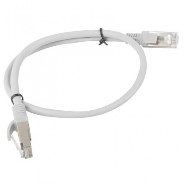 Lanberg Cable de Red RJ45 UTP Cat.6 50cm Gris
