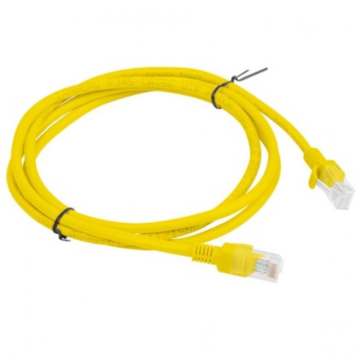 Lanberg Cable de Red RJ45 UTP Cat.6 1.5m Amarillo