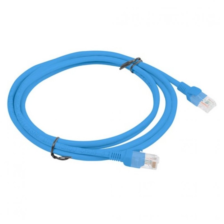 Lanberg Cable de Red RJ45 UTP Cat.6 2m Azul