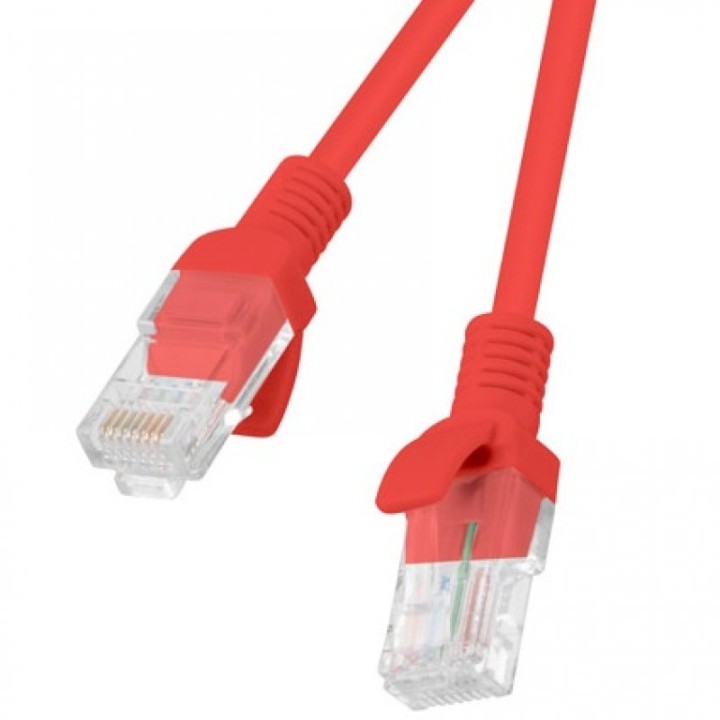 Lanberg Cable de Red RJ45 UTP Cat.6 5m Rojo