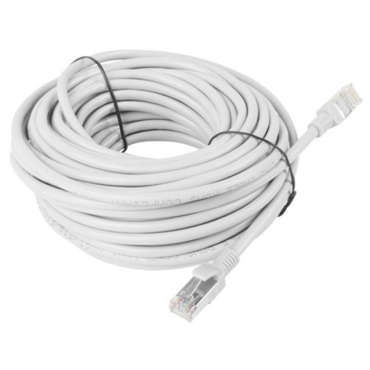 Lanberg Cable de Red RJ45 UTP Cat.6 15m Gris