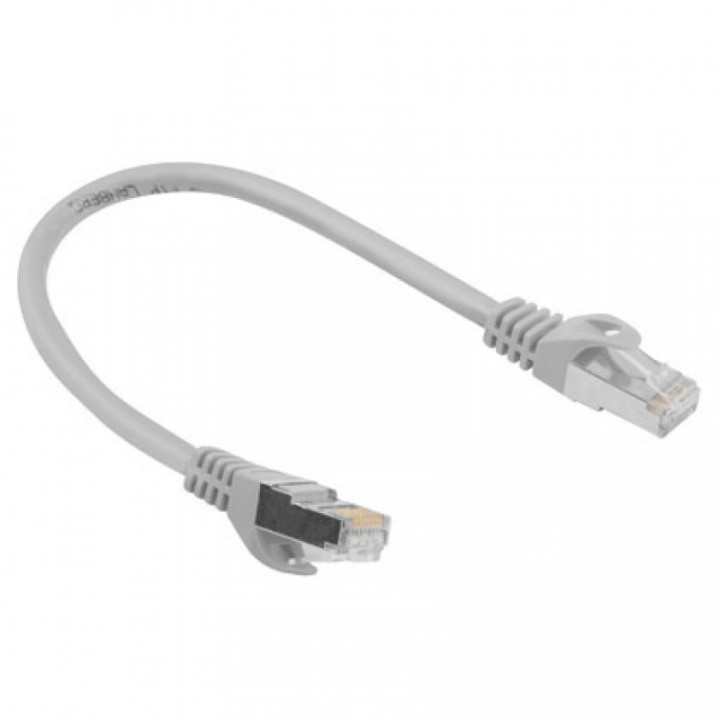 Lanberg Cable de Red RJ45 Cat.6 FTP 25cm Gris