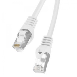 Lanberg Cable de Red RJ45 Cat.6 FTP 50cm Blanco