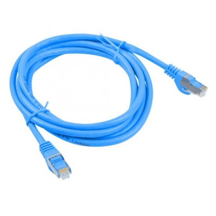 Lanberg Cable de Red RJ45 Cat.6 FTP 1m Azul