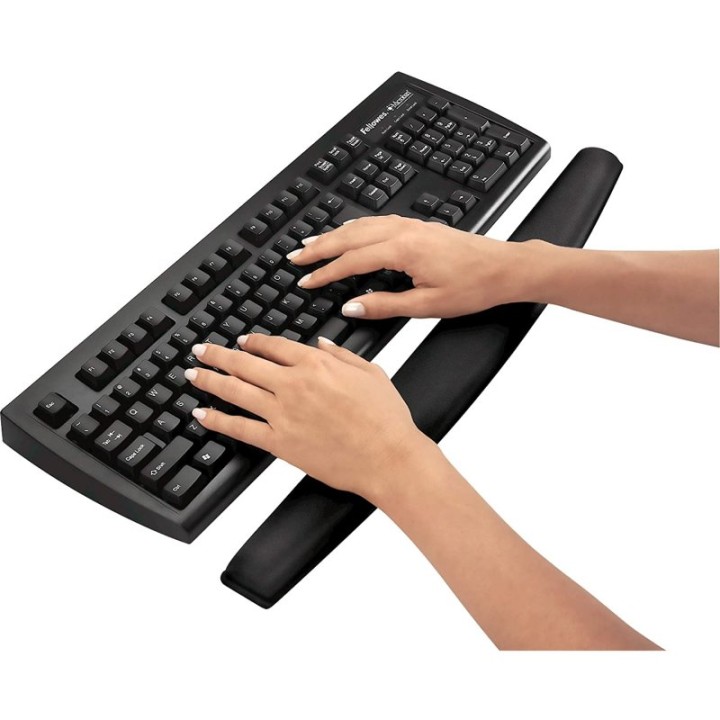 Fellowes Memory Foam Reposamuñecas Negro