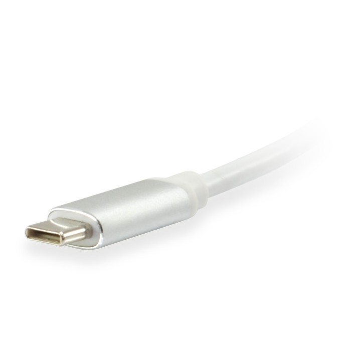 Cable EQUIP USB-C/M a Mini DP/H 0.15m Blanco (EQ133457)