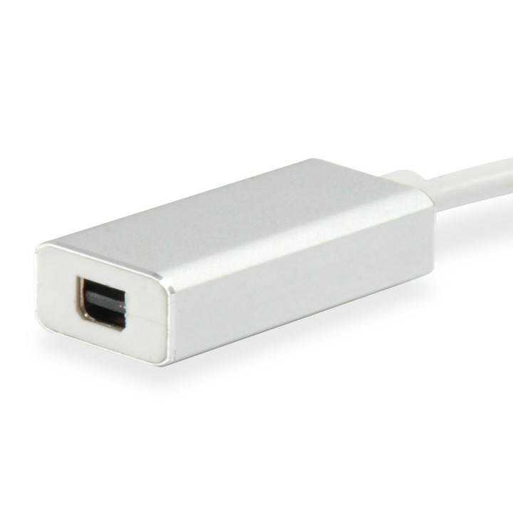Cable EQUIP USB-C/M a Mini DP/H 0.15m Blanco (EQ133457)
