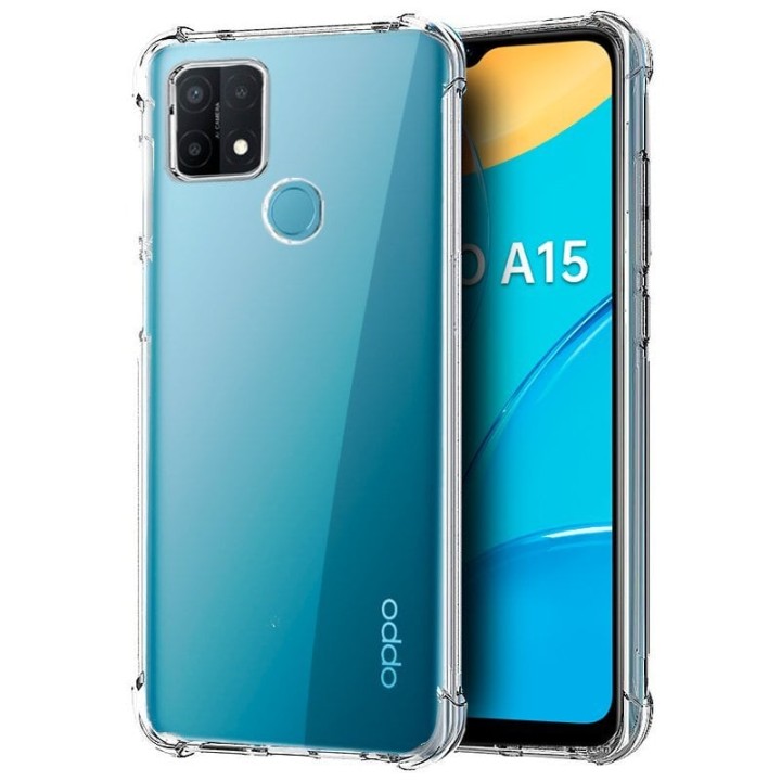 Cool Funda AntiShock Transparente para Oppo A15 / A15s