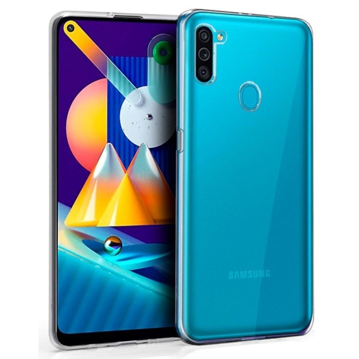 Cool Funda Silicona Transparente para Samsung Galaxy M11 / A11