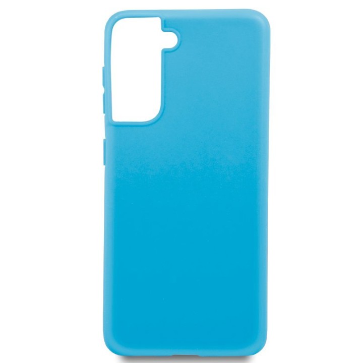 Cool Funda Silicona Celeste para Samsung Galaxy S21