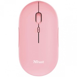 Trust Puck Ratón Inalámbrico 1600DPI Rosa