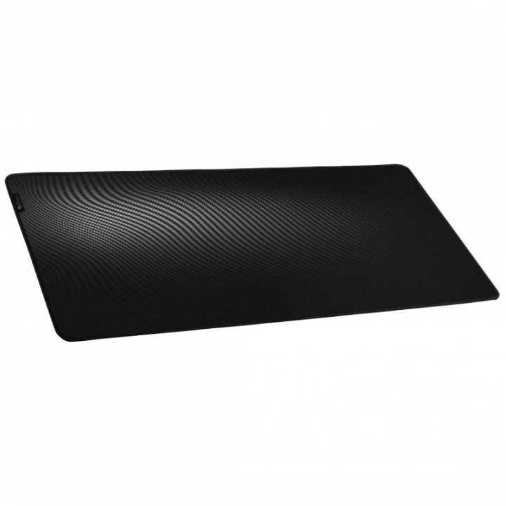 Genesis Carbon 500 Ultra Wave Alfombrilla Gaming Gran Tamaño Negra