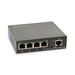 Level One GEP-0523 Switch 5 Puertos PoE