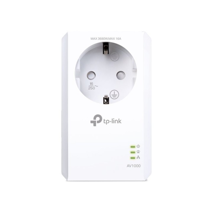 TP-Link TL-PA7017P Adaptador de Red PowerLine Gigabit con Enchufe Incorporado