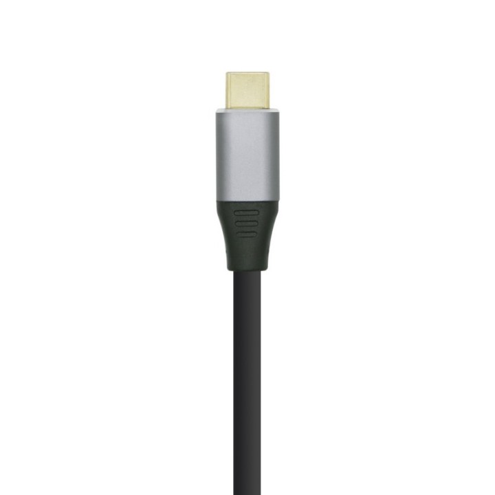 Aisens Cable USB-C a DisplayPort 1.8m Plateado/Negro