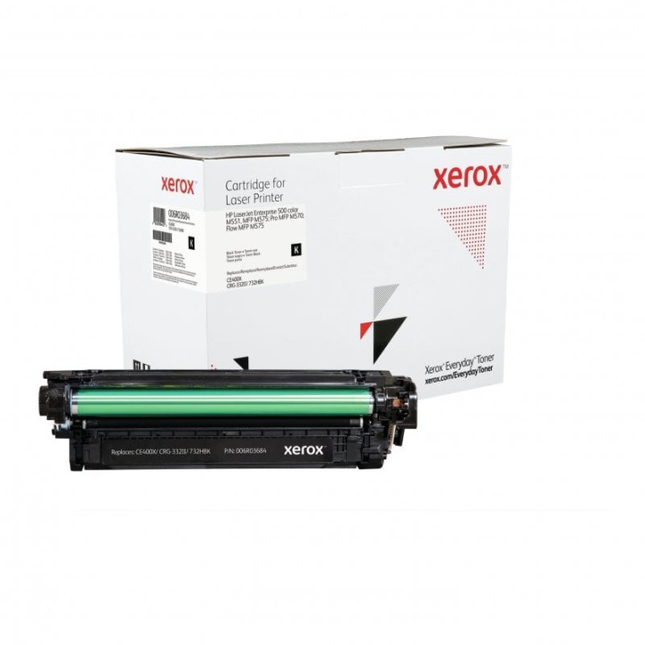 Xerox Tóner Compatible con HP CE400X Negro