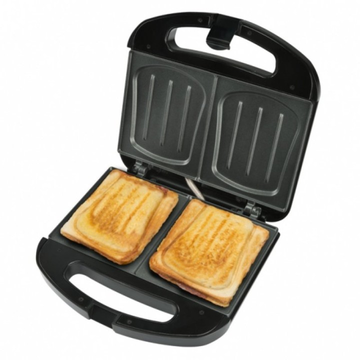 Bourgini Sandwichera XXL 800W Negra