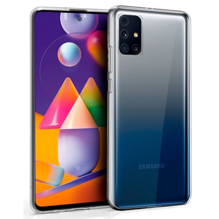 Cool Funda Silicona Transparente para Samsung Galaxy M31s