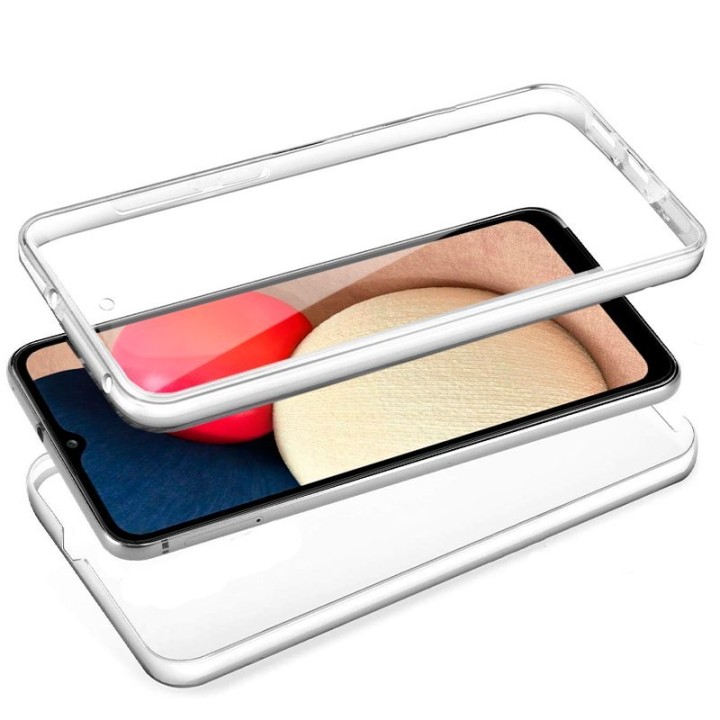 Cool Funda Silicona 3D Transparente para Samsung Galaxy A02s