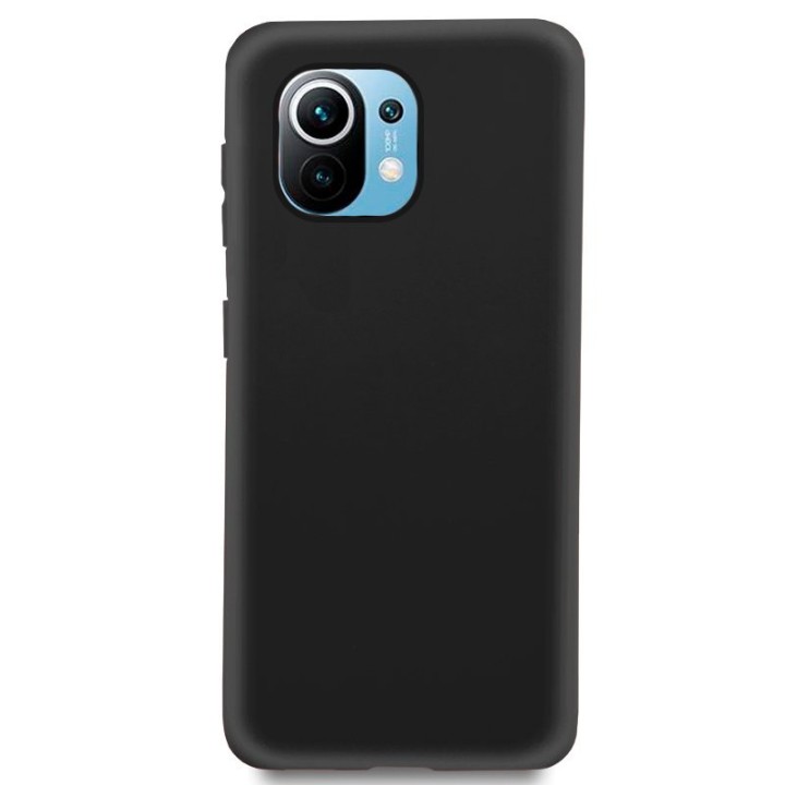 Cool Funda Silicona Negra para Xiaomi Mi 11 / Mi 11 Pro
