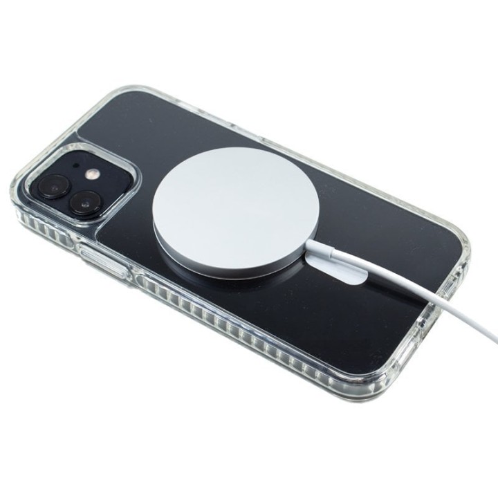 Cool Carcasa Magnética Transparente para iPhone 12/12 Pro