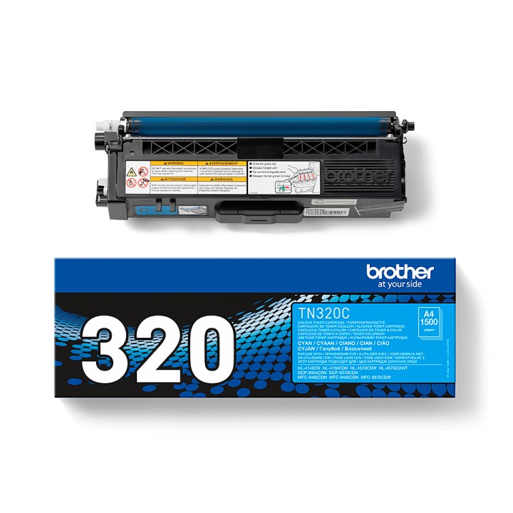 Toner BROTHER Laser Cian 1500 páginas (TN-320C)