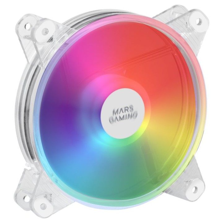 Mars Gaming MFD Ventilador RGB 120mm Transparente