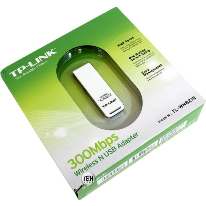 TP-LINK TL-WN821N Adaptador WiFi USB Inalámbrico 300Mbps