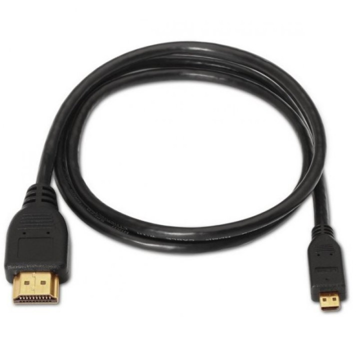 Aisens Cable Micro HDMI a HDMI Macho/Macho 1.8m Negro