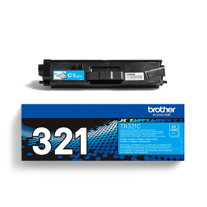 Toner BROTHER Laser Cian 1500 páginas (TN-321C)