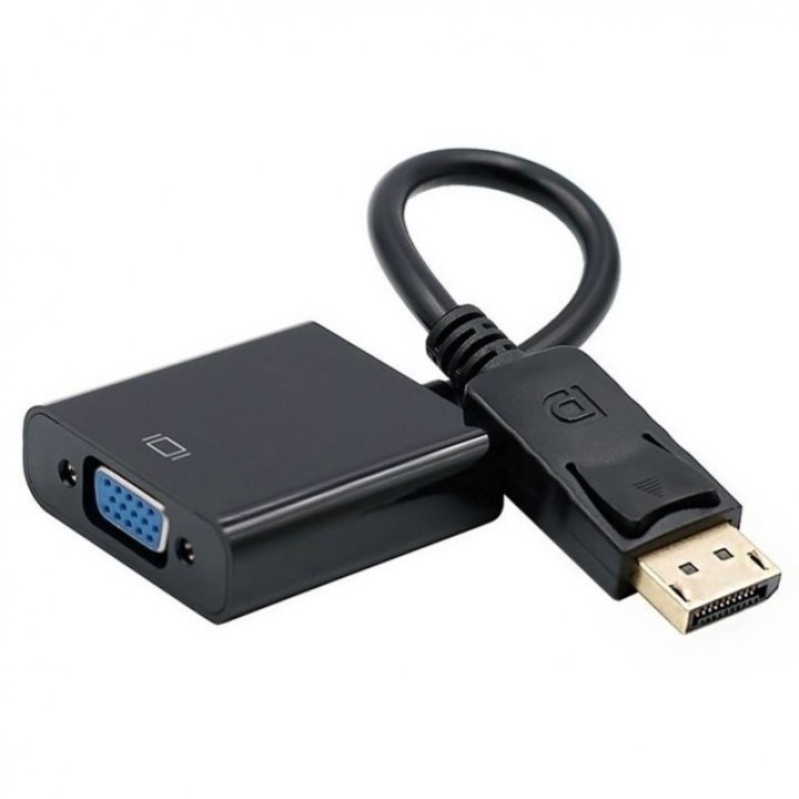 Aisens Adaptador DisplayPort a SVGA Macho/Hembra 15cm Negro