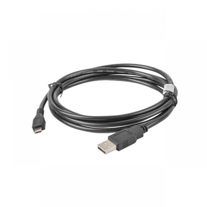 Lanberg Cable Micro USB a USB 2.0 1.8m Negro