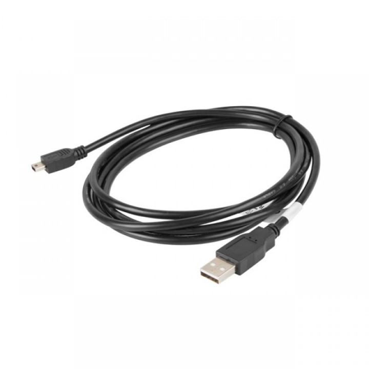 Lanberg Cable Mini USB a USB 2.0 1.8m Negro