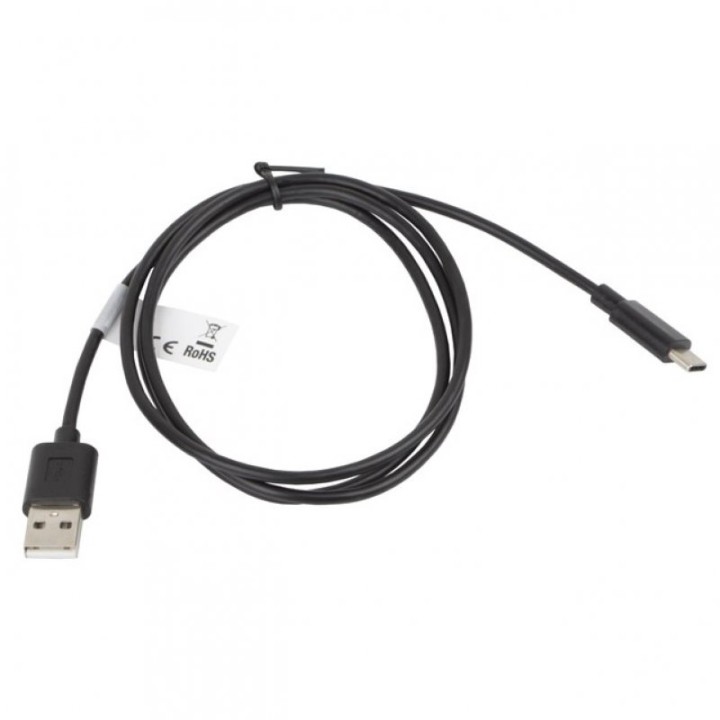 Lanberg Cable USB-C a USB-A 2.0 Macho/Macho 1m Negro