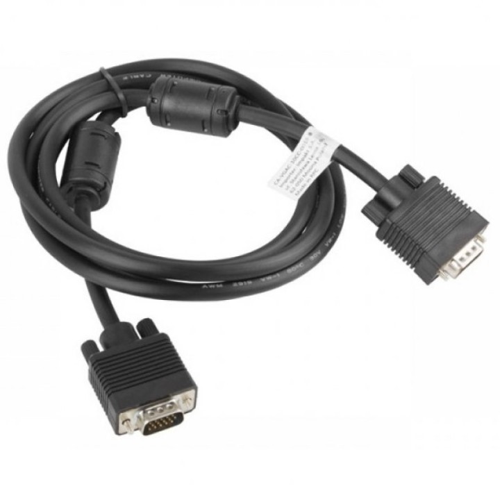 Lanberg Cable VGA Macho/Macho 1.8m Negro