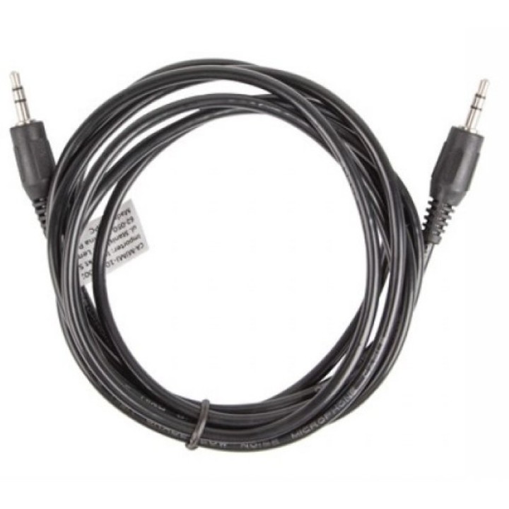Lanberg Cable Audio MiniJack 3.5mm 3 Pin Macho/Macho 1.2m Negro